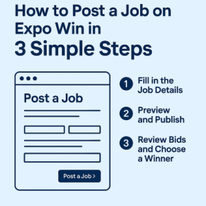 Read more about the article How to Post an Expo Job on Expo Win in 3 Simple Steps